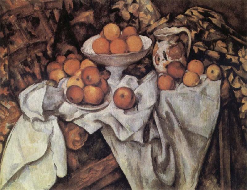 Paul Cezanne Still Life with Apples and Oranges